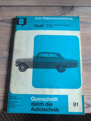 Opel olympia rekord caravan - olympia, ab