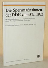 Die Sperrmaßnahmen der DDR