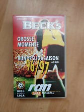 Bundesliga Saison Highlights Edition 1996 / 1997 VHS Ran Sat.1 Grosse Momente