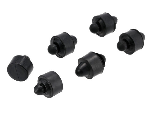 Set gummipuffer - set:, 6x