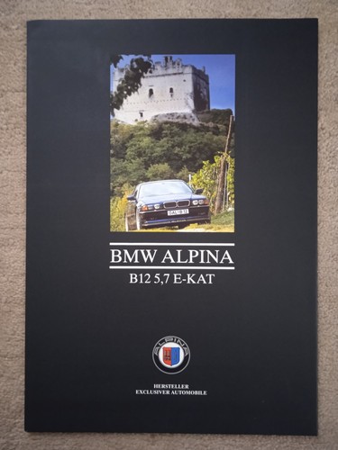 Prospekt bmw alpina b12 - bmw,