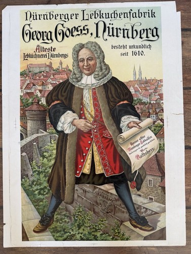 Original plakat nürnberger - original,