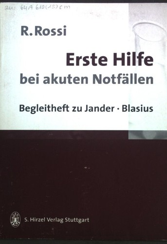 Erste hilfe bei akuten - erste,
