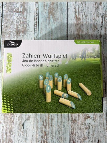 Holz kegelspiel zahlen - holz,
