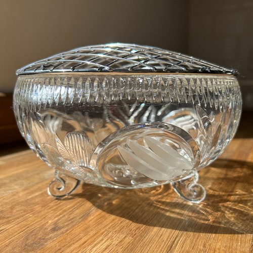 Vintage geschliffenes glas - vintage,