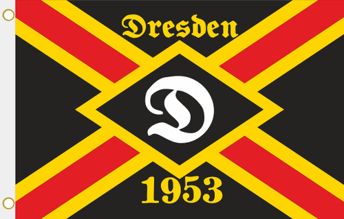 Fahne flagge dresden 1953 - dresden,
