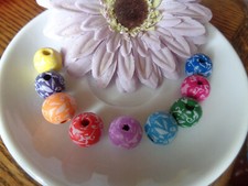 Holzperlen verschiedene Farben