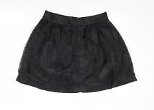 Pure Oxygen Damen schwarz Polyestermischung Skaterrock Größe W32 in
