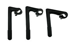 Kalloy Retro Vorbau 1 Zoll 22,2 mm Ø für Rennrad Singlespeed in Schwarz60 80 100