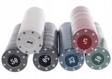 Poker Chips 6g 50er Rolle für
