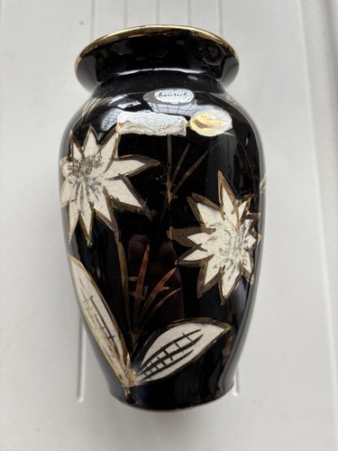 Vintage scheurich keramik vase - vintage,