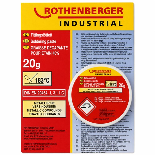 Rothenberger lötfett 20g - rothenberger,