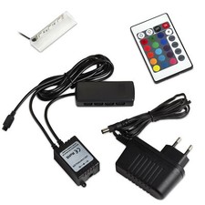 RGB LED Glasbodenbeleuchtung Glaskantenbeleuchtung Vitrinenbeleuchtung SO-TECH®