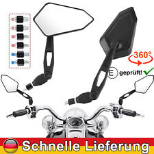 1Paar Motorrad Rückspiegel E-Geprüft Klappbarer Motorradspiegel Roller M8 & M10