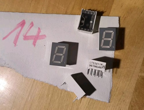 Stück segment anzeige - stück,