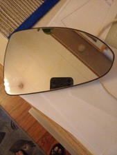 Außenspiegel Spiegelglas ELEKTRISCH für OPEL CORSA D links 1426551 / 13187623