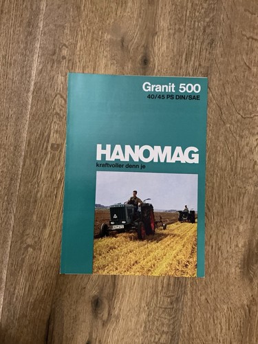 Orig hanomag granit 500 - granit,