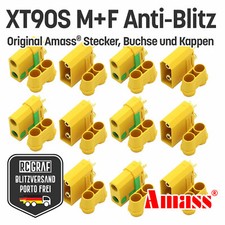 XT90S XT90 Anti Blitz Stecker Buchse Original Amass® Male Female Lipo 1-20 Paare