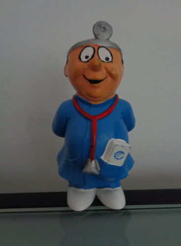 Werbefigur arzt schleich - werbefigur, (