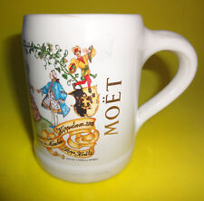 Moët Sammelkrug Champagner-Bierkrug Oktoberfest 2008, 300ml, goldene Verzierung