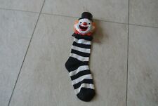 Spardose Clown aus Keramik Sparstrumpf ..............