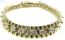Unisex Diamant Armband 585