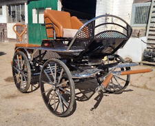 Marathonkutsche von Rombach, zweispänner, mit Edelstahl, Spurbreite 138 cm