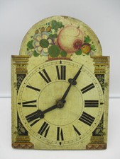 Schilderuhr / Bilderuhr / Schottenwerk / Biedermeier / Antik / Wanduhr / Uhr