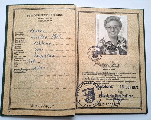 Gut erhaltener ungültiger - , brd