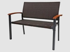 Alu GEFLECHT SITZBANK