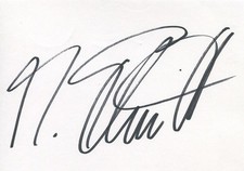 Martin schmitt autogramm - martin,