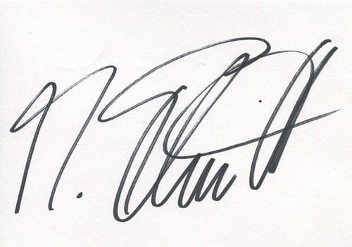 Martin schmitt autogramm - schmitt,