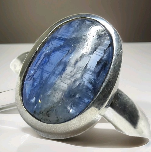 Kyanit ring 925 silber - 💙,
