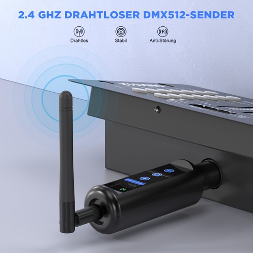 Wireless dmx512 transmitter - wireless,