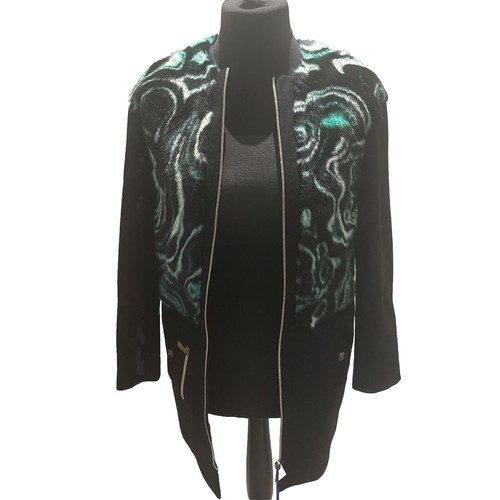 Versace jacke mantel wolle - mantel,