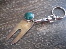 Rarität Golf Memorabilia Pitchgabel Pitchfork Divot Tool 925er Silber Unikat