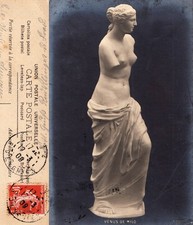 AK Statue Venus von Milo s/w von 1909