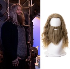 Avengers 4: Endgame Fat Thor Cosplay Perücke Bart Halloween Kostüm Zubehör