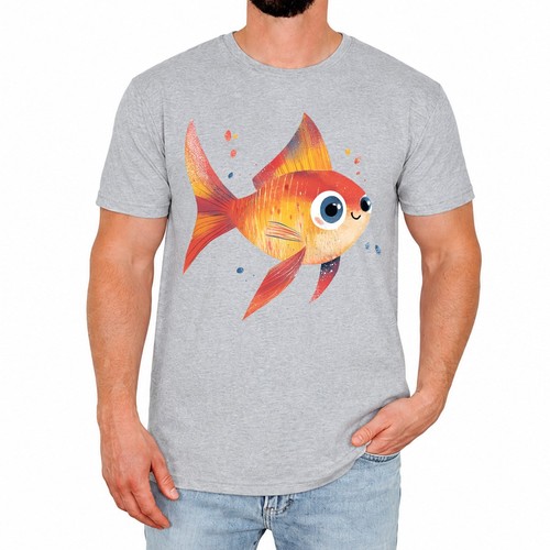 Lustiges herren shirt - lustiges, fisch