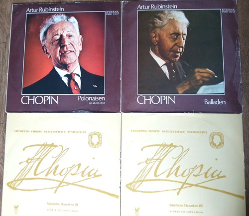 4lp chopin sämtliche - 4lp,
