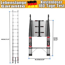 Teleskopleiter ausziehbar 4m - teleskopleiter, 4.4m