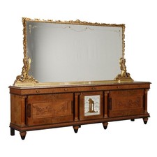 Antike Anrichte mit Bar Möbel