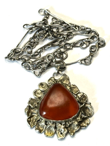 Brutalismus kette anhänger - kette,
