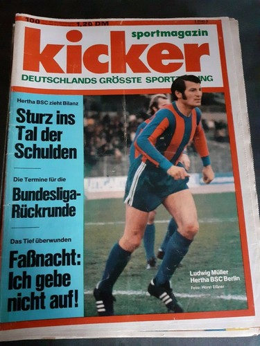 Kicker sportmagazin vom - kicker,