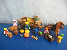 2 spännig  Pferde Bauernwagen