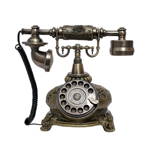 Vintage drehscheibentelefon - vintage,