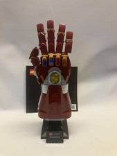 Lego 76223 Iron Mans Nano Handschuh mit original Bauanleitung komplett