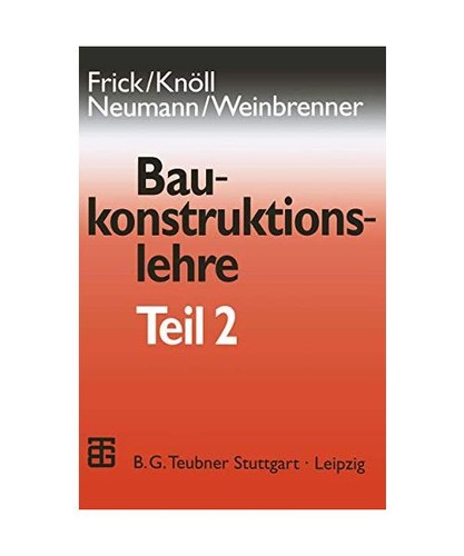 Baukonstruktionslehre von - baukonstruktionslehre.,