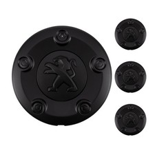 4x ORIGINAL Peugeot MOPAR Radzierblende EXPERT TRAVELLER Schwarz 96774135XT