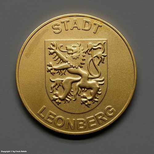 Bronze medaille stadt - medaille,